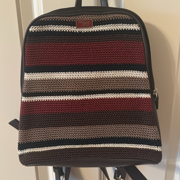 The Sak Handbags - The Sak Striped Backpack!